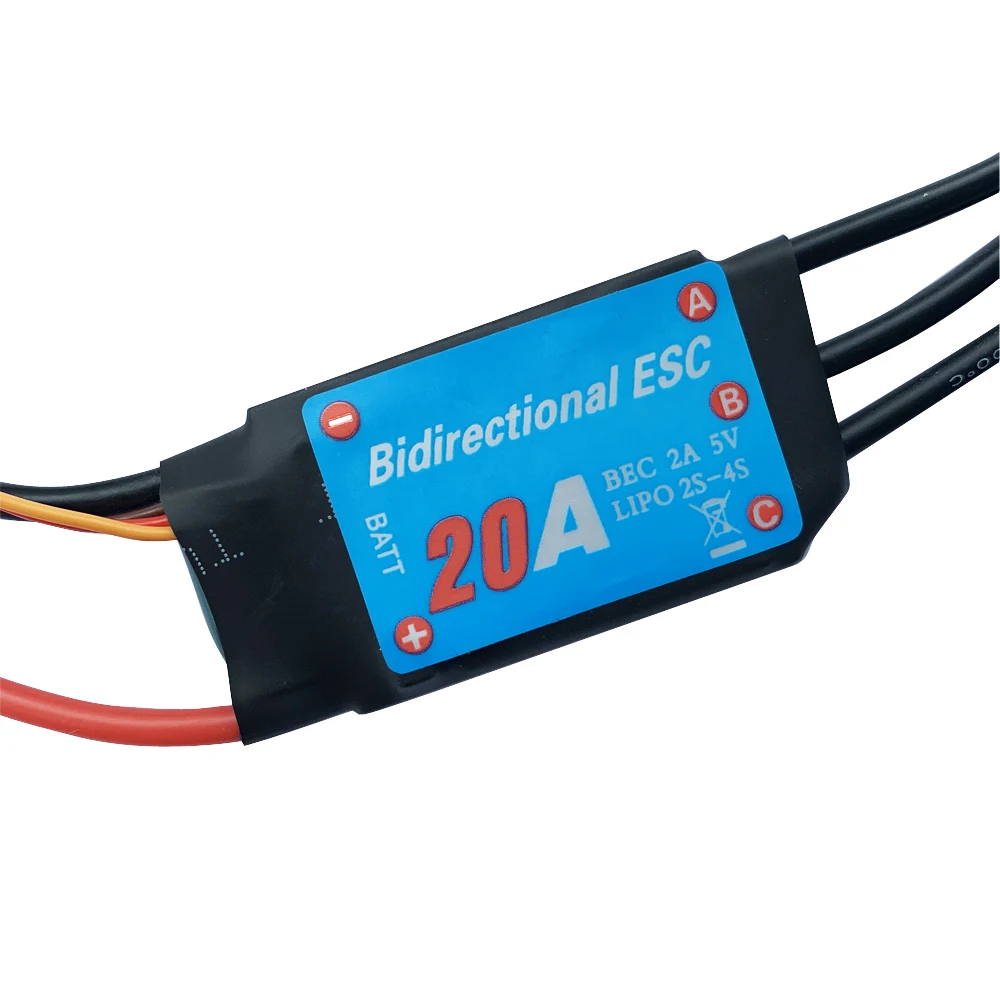 

20A ESC двунаправленный бесщеточный для пневматического подводного пропеллера с дистанционным управлением