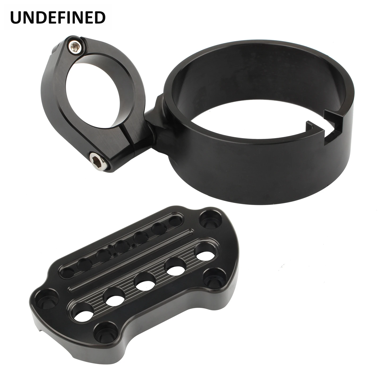 Motorcycle Speedometer Bracket Housing Side Mount Relocation Cover W/ Handlebar Top Clamps for Harley Sportster 883 XL 1995-2015
