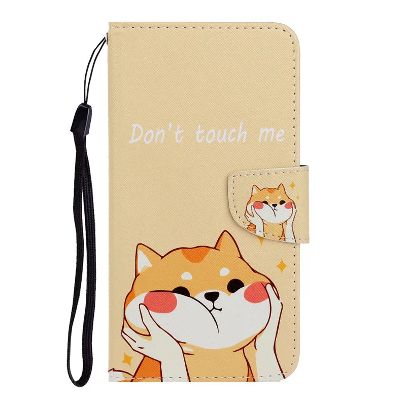 For Xiaomi Poco X3 Pro Case Painted Leather Book Case sFor Xiomi PocoX3 X3 NFC X3NFC Cover Xaomix3 Mix3 Pro X3Pro Wallet Cases