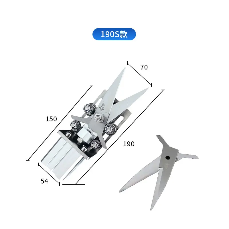 Pneumatic air nipper scissors for plastic fabric cutting, air shears nippers for Cloth fabrics