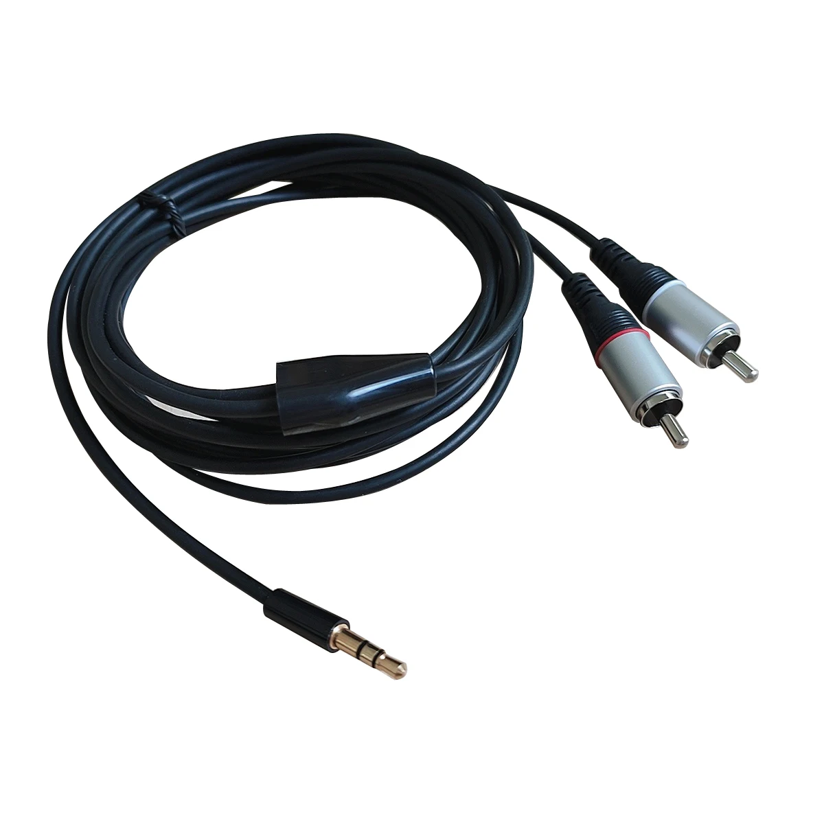 10FT RCA Audio Cable 3.5mm Male to 2RCA Male Stereo Audio Adapter Coaxial Cable AUX RCA Y Cord for Computer, Smartphones, MP3