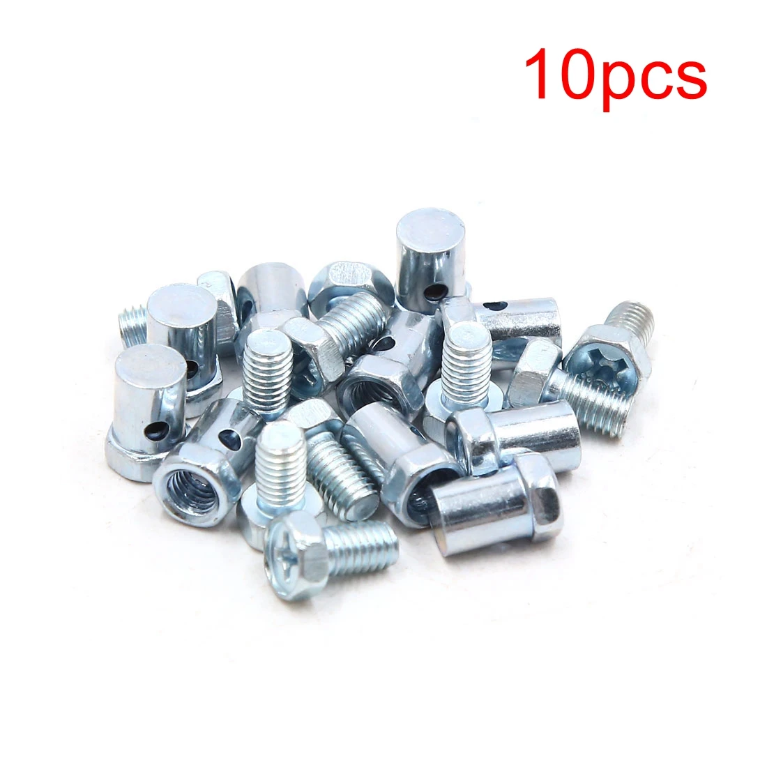 Uxcell 10pcs 20pcs 30pcs 5mm Thread Motorcycle Scooter Brake Cable Wire Solderless Nipple Screws