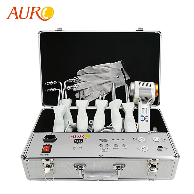 AURO 2023 New BIO Microcurrent Magic Glove Facial Lifting Tighten Wrinkle Removal Face Body Leg Belly Massager Skin Care Device