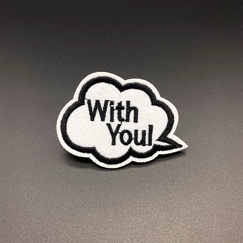 LOVE OOPS SPORT Mend Patch lettera distintivi Applique ricamata abbigliamento per cucire adesivi abbigliamento abbigliamento accessori Patch Badge