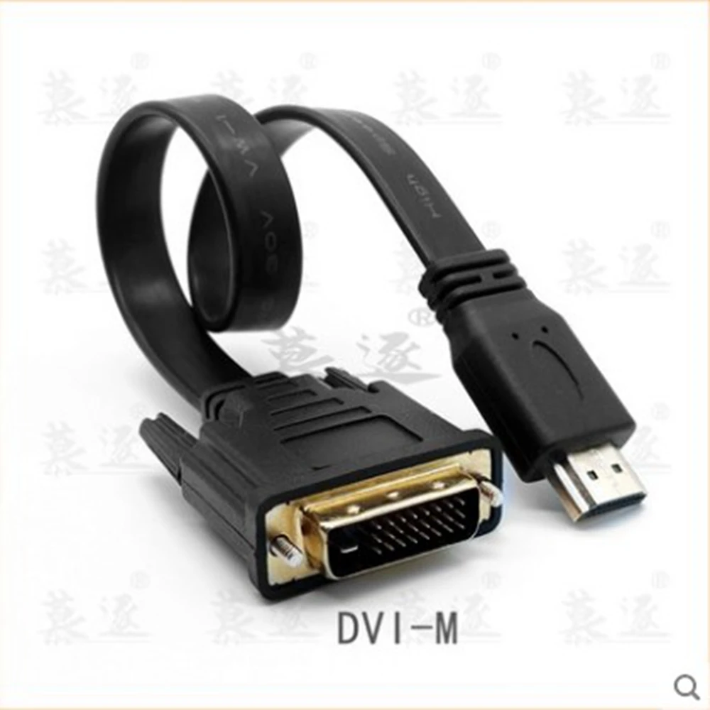 1080P 3D HD-متوافق مع كابل DVI HD DVI-D 24 + 1 Pin كابلات محول لـ LCD DVD HDTV XBOX كابل DVI عالي السرعة إلى HD #5