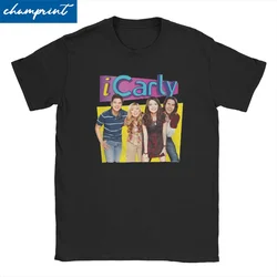 Men Women's T-Shirt ICarly Carly Sam Freddie Funny Pure Cotton Tees Short Sleeve T Shirts Round Neck Clothes Gift Idea