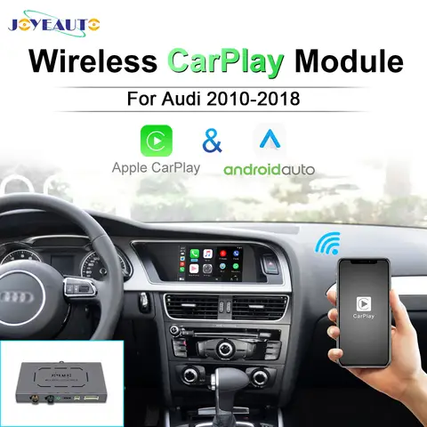 JoyeAuto 무선 Apple CarPlay 개조 Audi A3 A4L A5 Q5 Q2 Q7 A1 Q3 A6 A7 A8 MMI 2G 3G 2003-2018 Android 자동 미러 링크 JoyeAuto 무선 Apple CarPlay 개조 Audi A3 A4L A5 Q5 Q2 Q7 A1 Q3 A6 A7 A8 MMI 2G 3G 2003-2018 Android 자동 미러 링크