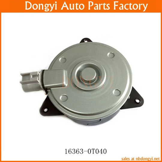 Auto Air Conditioner Cooling Electric Fan Motor 16363-0T040 163630T040