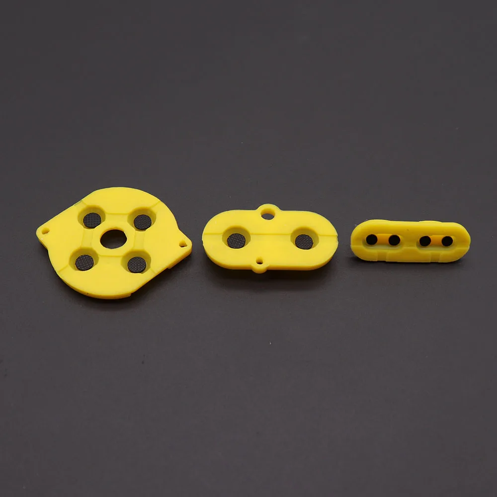 Силиконовая резиновая прокладка TingDong для Nintendo Game Boy, 1 комплект, цветная кнопка, проводящая A B, выбор пуска, резиновая кнопка для GBC