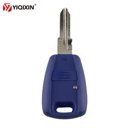 YIQIXIN 1 Button For Fiat Punto Doblo Bravo Palio Albea Seicento Stilo Remote Car Key Shell Fob Cover Blue GT15R Blade Key Case