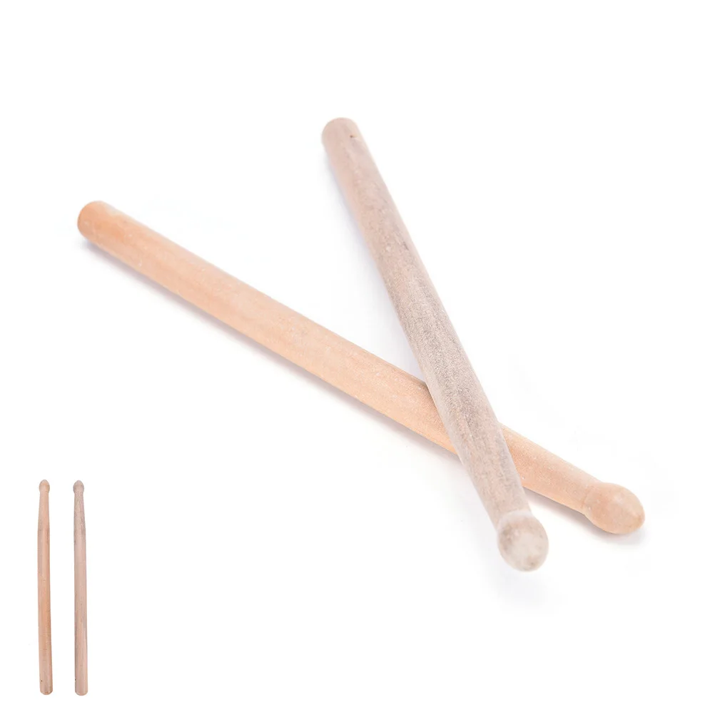 1 Pair 5A Drum Sticks anti-skid hard professional wooden Drum Sticks musical instrument Music Band accessories