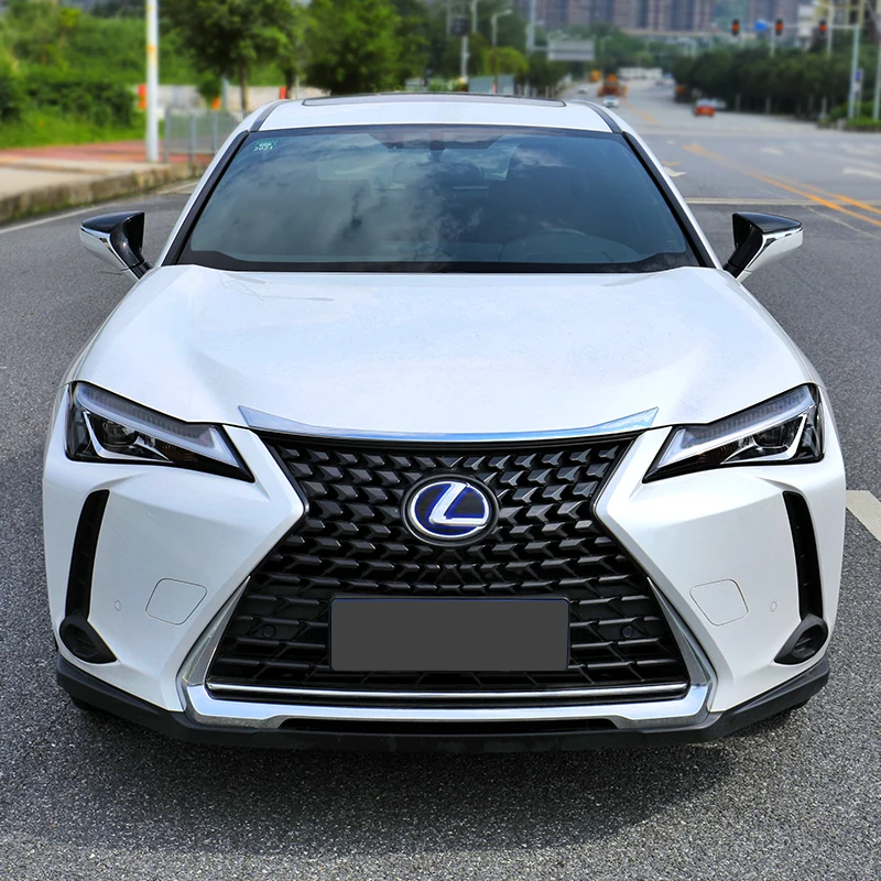 ABS Chrome Front Bumper Grille Hood Engine Cover Trims For  Lexus UX UX200 UX250h UX260h 2019 2020 Accessories