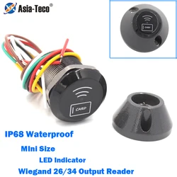 Wodoodporna 125KHz 13.56Mhz kompatybilny takich atrakcji, jak czytnik kart RFID czytnik Wiegand 26 kontrola dostępu do drzwi zestaw do organizacji