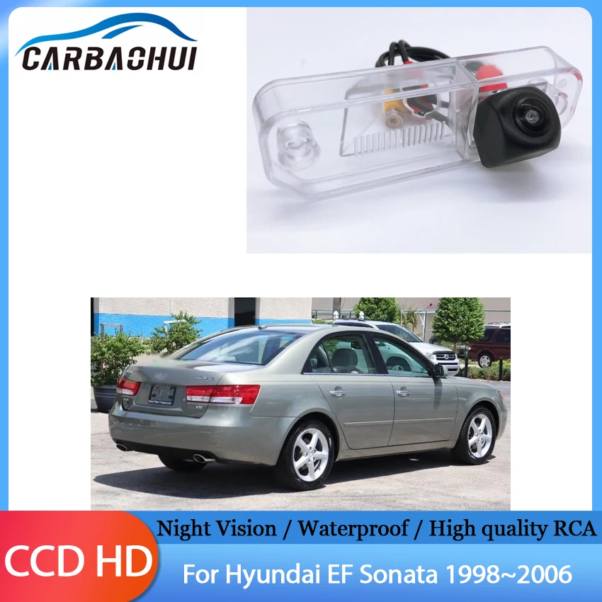 

Car Rear View Camera HD CCD Night Vision High quality RCA Reverse Parking Backup Camera For Hyundai EF Sonata 1998~2006