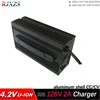 30S lipo/리튬 폴리머/리튬 이온 배터리 팩을위한 126V 2A 충전기 스마트 충전기 지원 CC/CV 모드 4.2V * 30 = 126V 1