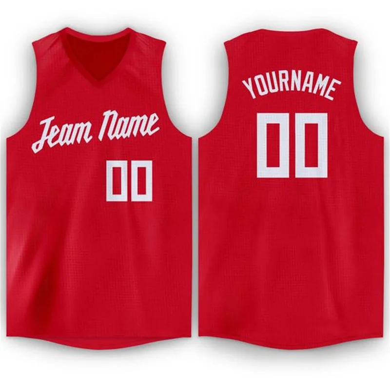 Custom Basketball Jersey Customized Print Team Name Numbers Breathable Soft Durable Quick-dry Sportswear Outdoors