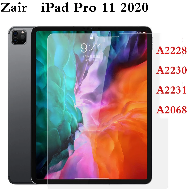 

Tempered Film For iPad Pro 11 2020 Full Coverage Screen Protector Glass For Apple iPad A2228 A2230 A2231 A2068 Protective Film