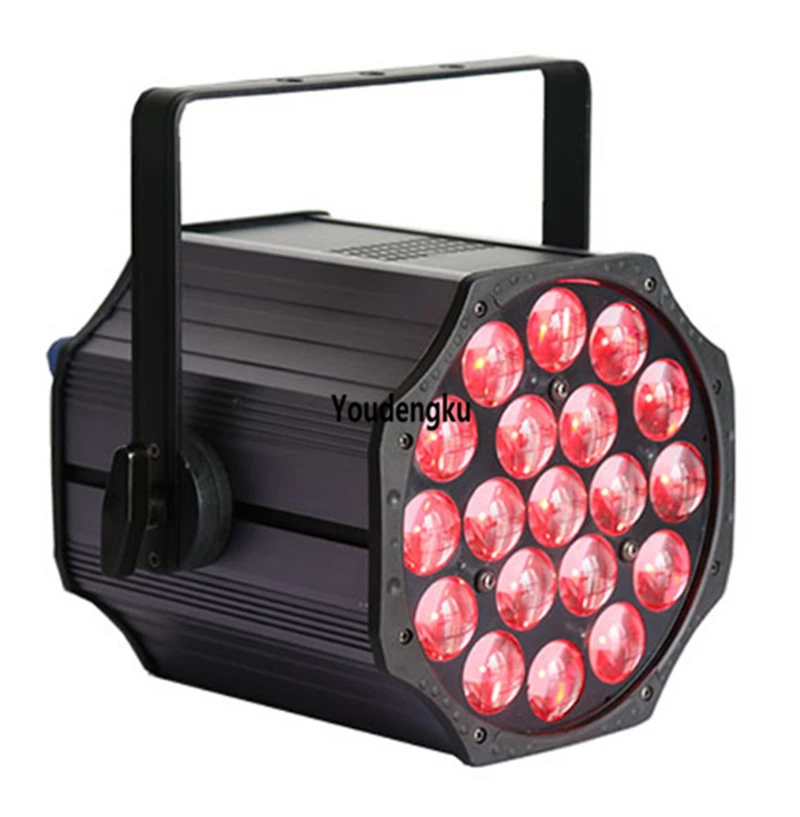 6pcs Dj equipment indoor 19x10W RGBW 4in1 LED focusing par stage light for show party concert Disco