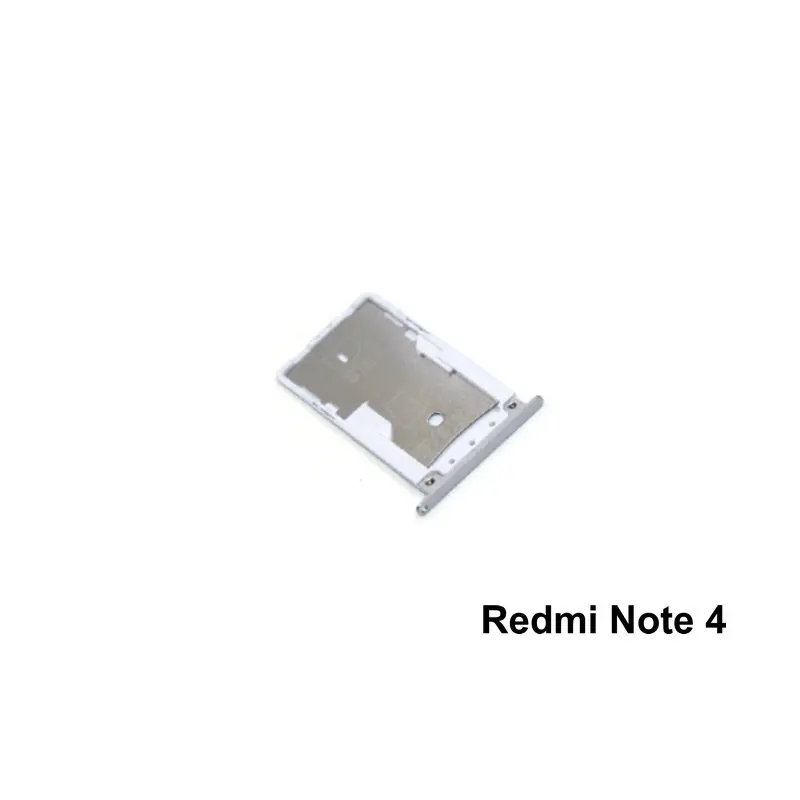 Nuovo Vassoio di Carta di SIM Slot di Presa Del Supporto SIM Card e Adattatori Parti di Ricambio per Xiaomi Redmi Nota 4 4X SIM e Carta di TF vassoio SIM Card e Adattatori