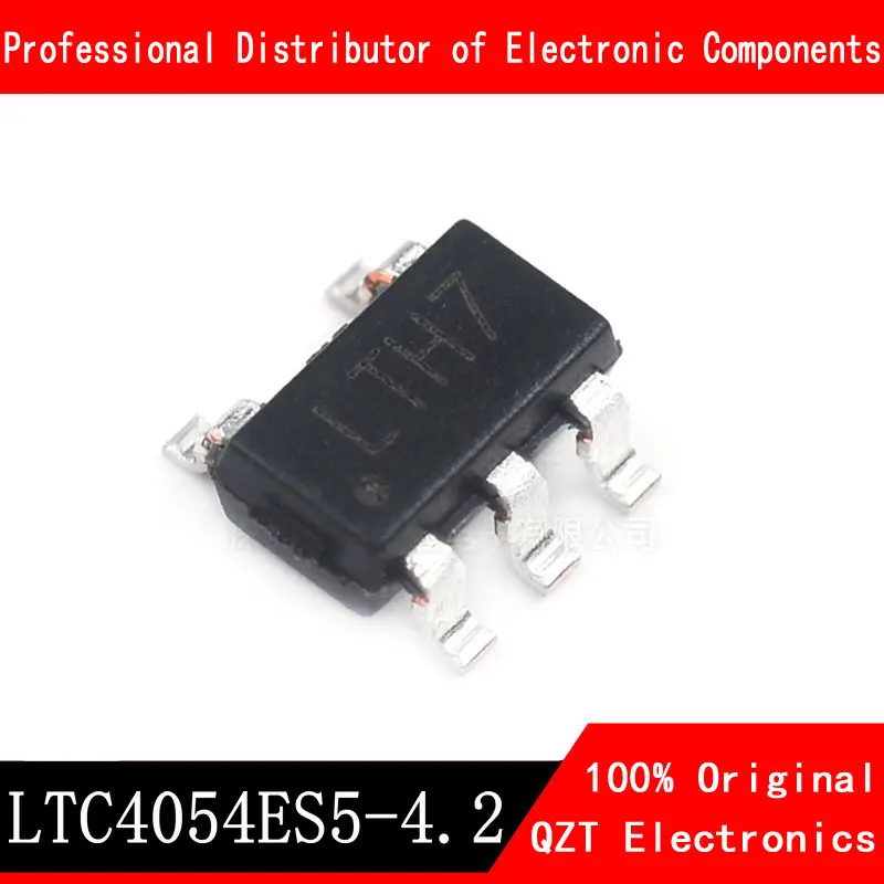 Chip IC nuevo y original LTC4054 LTH7 SOT-23 4054 LTC4054ES5 LTC4054ES5-4.2 SOT23 SOT-23-5 SMD, 10 unidades