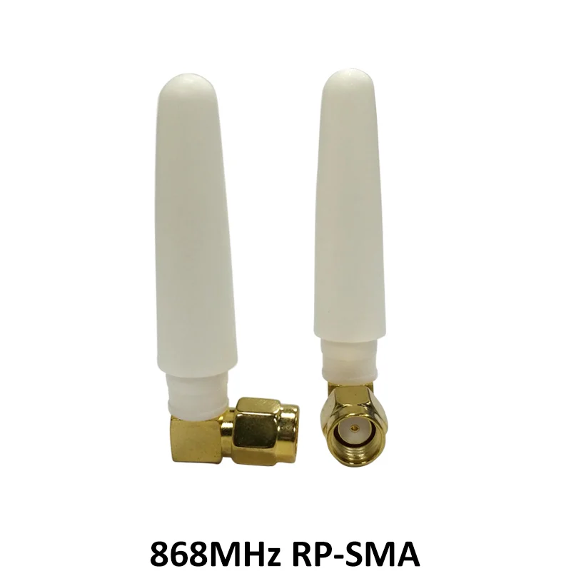 GRANDWISDOM 10pcs 868mhz antenna 3dbi sma female 915mhz lora antene pbx iot module lorawan signal receiver antena