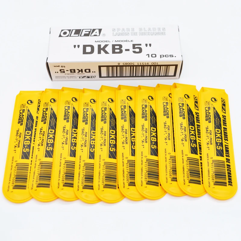 Made in Japan OLFA DKB-5 30-degree sharp angle art blade wallpaper/car film blade 50 pieces