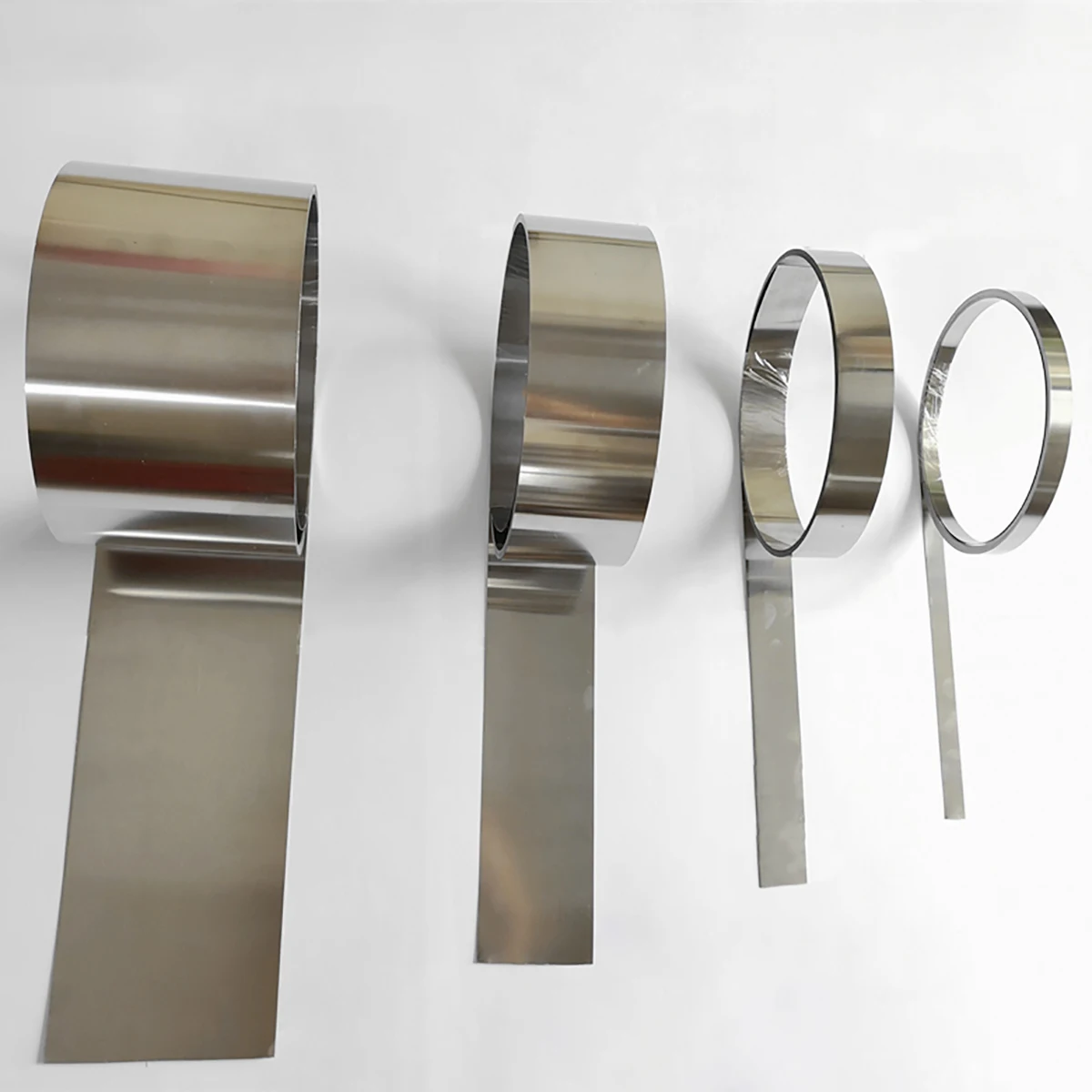 1 Meter 304 Stainless Steel Foil Strip Steel Foil Roll Narrow Strip Width 10 20 30 40 50 100mm Thick 0.1mm 0.2 0.3 0.4 0.5 1mm