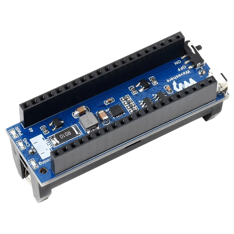 Raspberry Pi Pico UPS Uninterruptible Power Supply Battery Protection Circuits Monitoring Via I2C Bus for RPI Pico