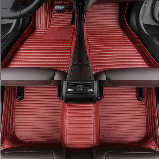 Custom special car floor mats for Toyota RAV4 2020 waterproof durable car carpets for RAV4 2019