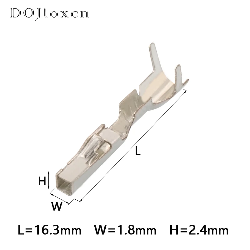 Tined銅コネクタ、Vw mogodan sagitarレーダー用の圧着ルーズピンプラグ、7-1452668-1、1.2mm、20個、50個、100個、200個