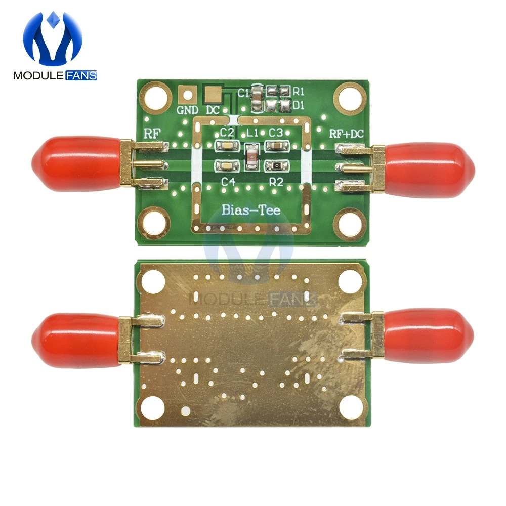 Bias T Breite Band Frequenz Verstärker Amp Modul 10MHz-6GHz RC DF Blöcke Für HAM Radio RTL SDR LNA Geräuscharm – Detail 9