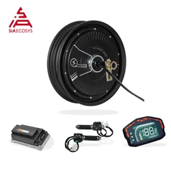 QSMOTOR 10inch 212 2000W 72V 60KPH Electric Hub Motor Kits for Motorcycle Scooter