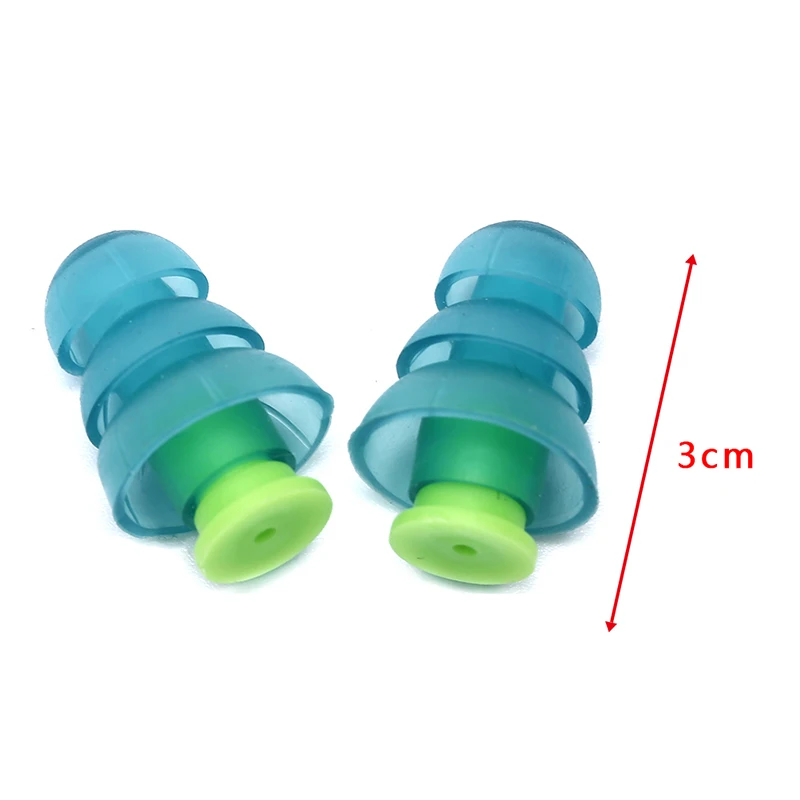 1 Pair Good Sleep Soft Ear Plugs Silicone Waterproof Dust-Proof Earplugs Accessories Sleep Accessories