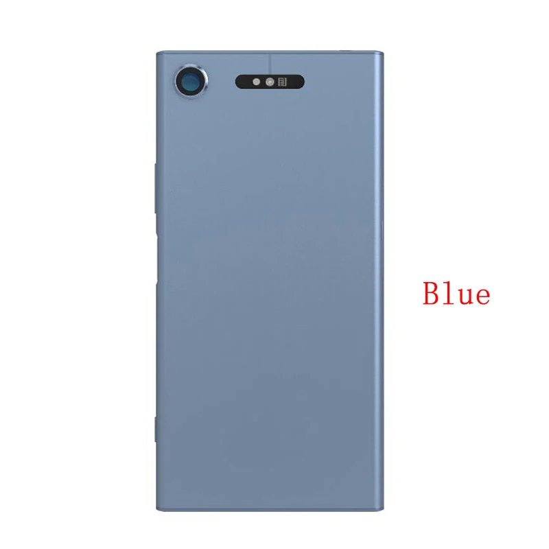 Original Rear Door Housing Case Battery Cover Panel wtih Heat sticker For Sony XZ1 Glass Cover Camera Lens with Logo
