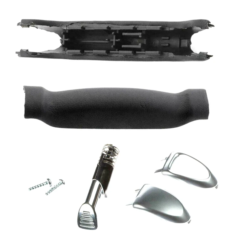 

Handbrake Handle Repair Kit Soft Feel Parking Hand Brake Stop Handle for Ford Galaxy S-Max F-Best