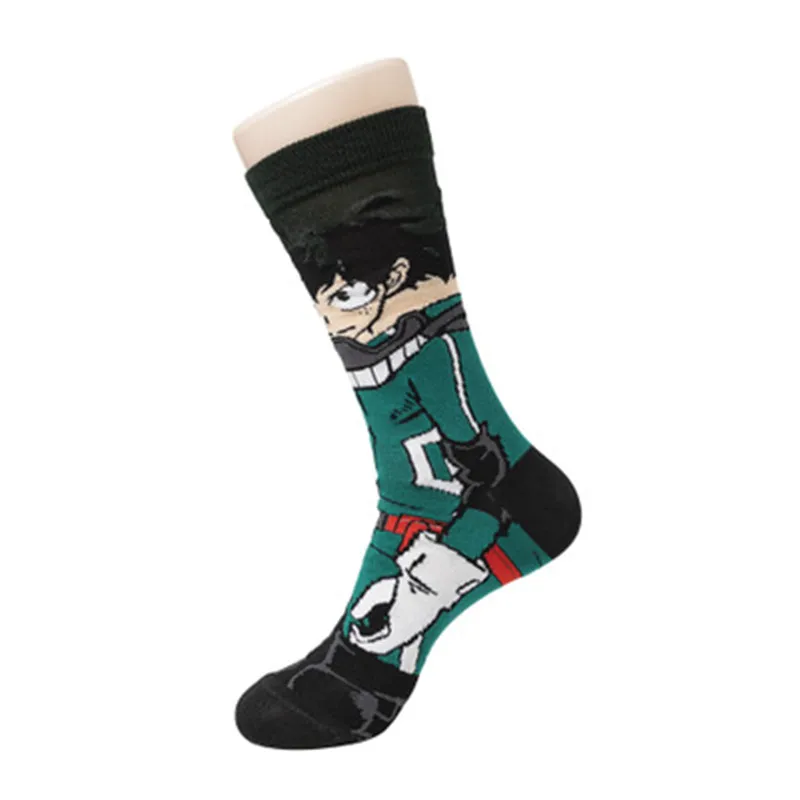 Anime My Hero Academia Cosplay Character Crew Socks men\'s and women\'s socks cotton socks adult socks