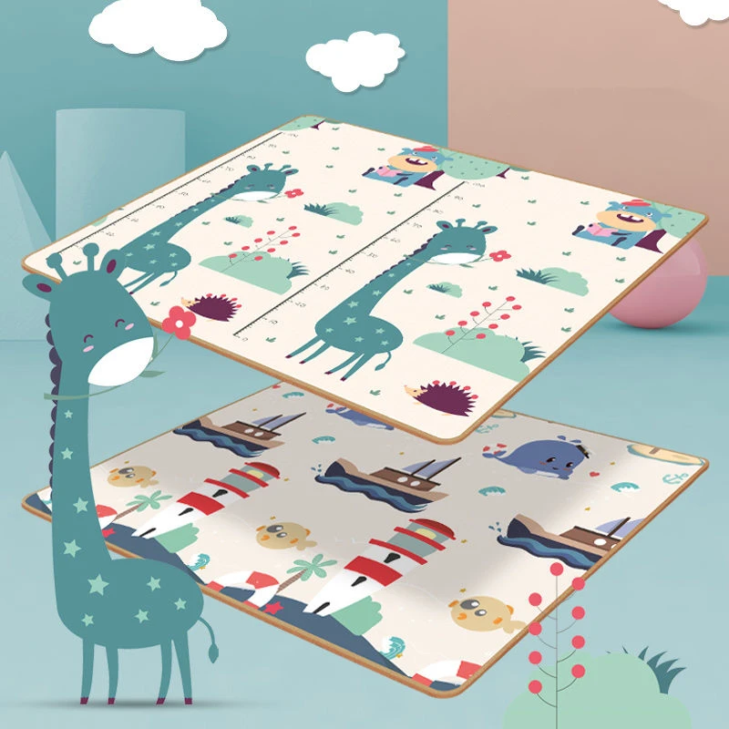 XPE Environmentally Friendly Thick Baby Crawling Play Mat Folding Mat Carpet Play Mat for Children's Safety Mat Kid Rug Playmat