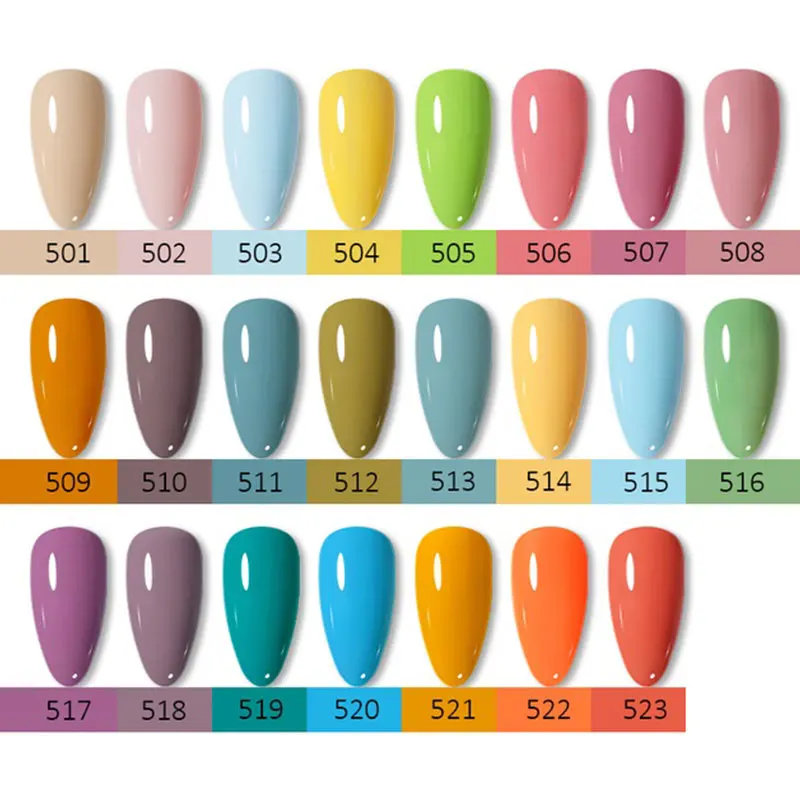 Arte Clavo 15ml Gel Nail Polish Set 344 Color/Kit Grass Big Bottle Varnish High Quality Nail Art Salon Soak Off LED Gel Maincure