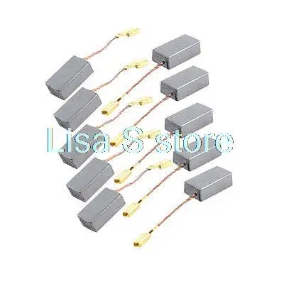 10pcs elettroutensili 15x8x5mm spazzole di carbone 9/16 "x 5/16" x 1/5 "per smerigliatrice angolare Bosch
