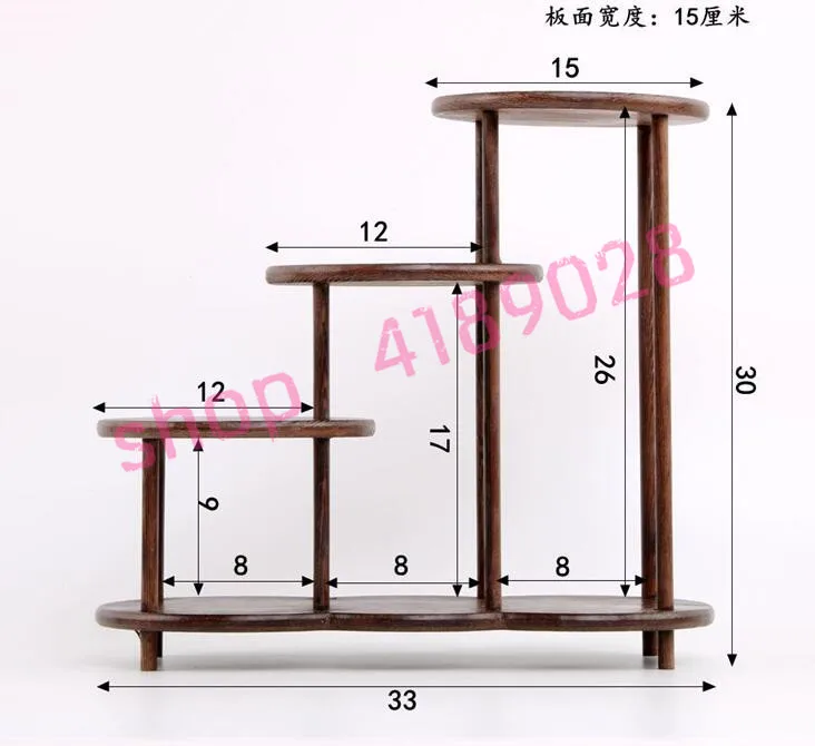 

Natural chicken wing wood, round BBK style, solid wood curio shelves, ornament pendulum rack.