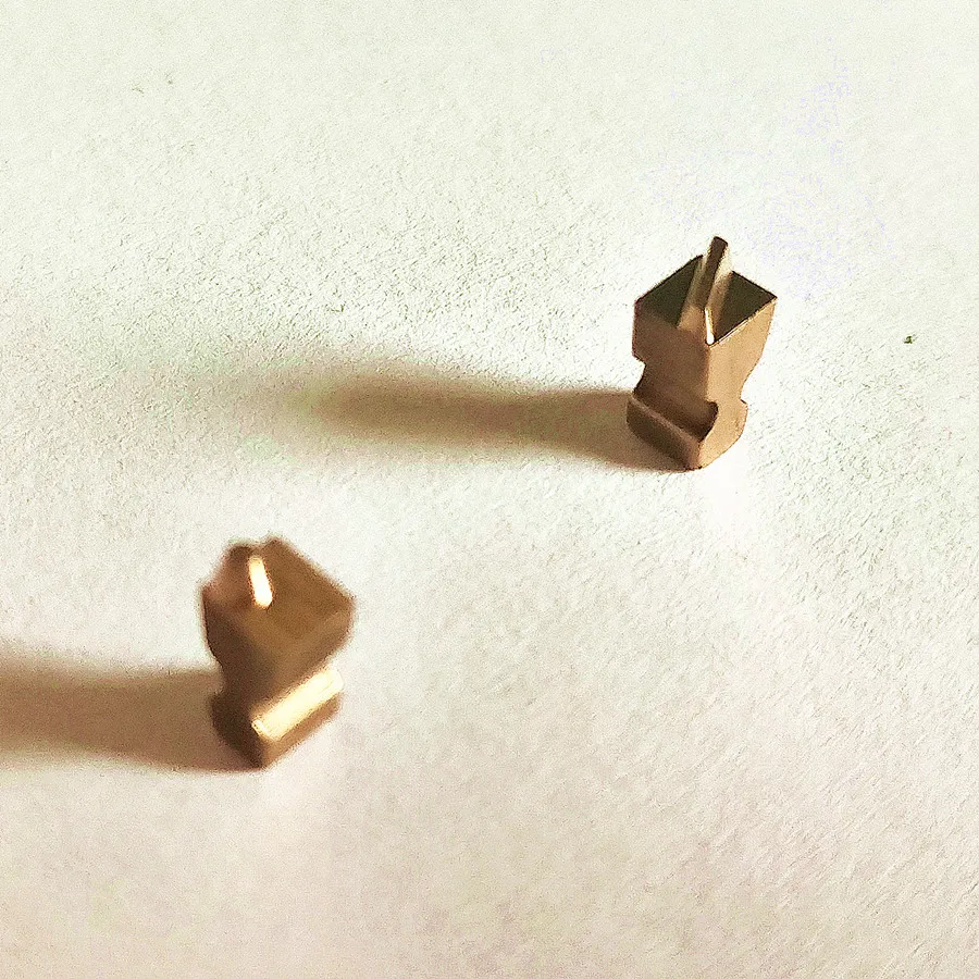 Fonte do alfabeto para estampagem a quente 3*3.5*6.8mm, letras em latão para estampagem a quente de tinta, código de validade, data de expiração. não