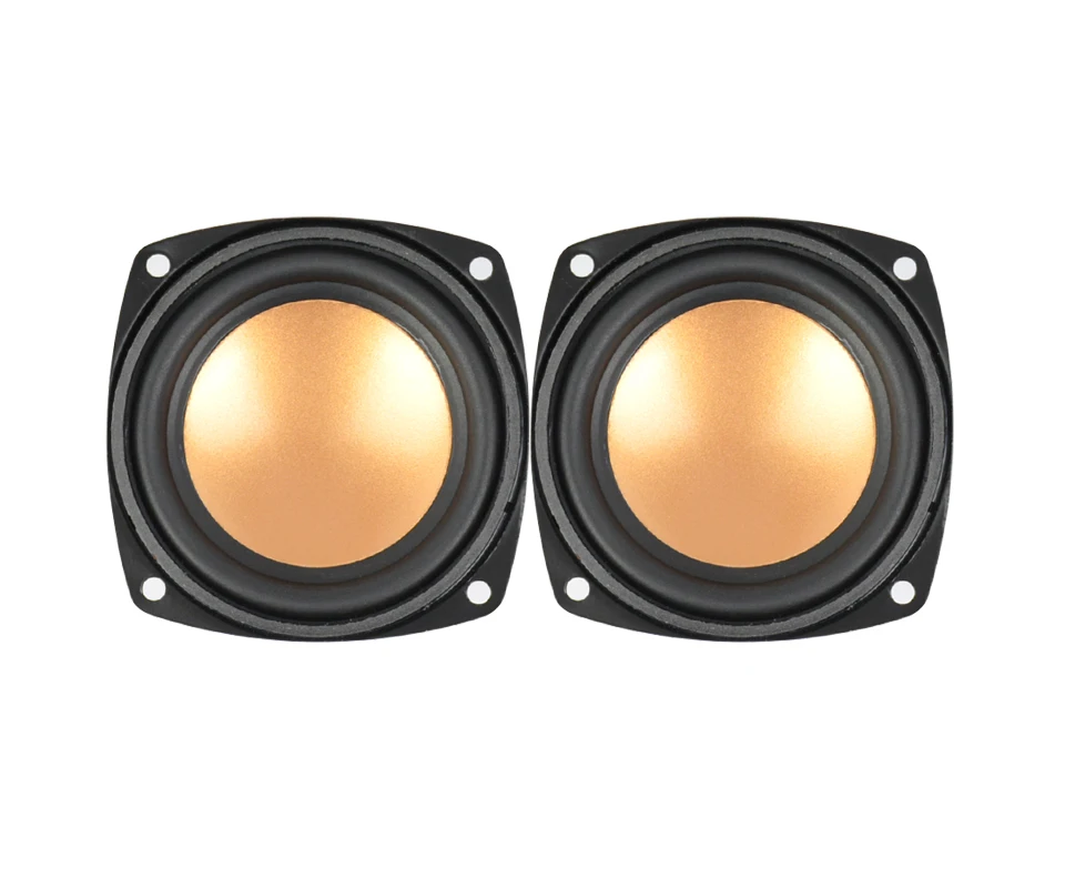 AIYIMA 2Pcs Audio Speaker Driver 3 Inch 4Ohm 8Ohm 20W Full Range Bass Speakers Multimedia Loudspeaker Audio Desktop DIY