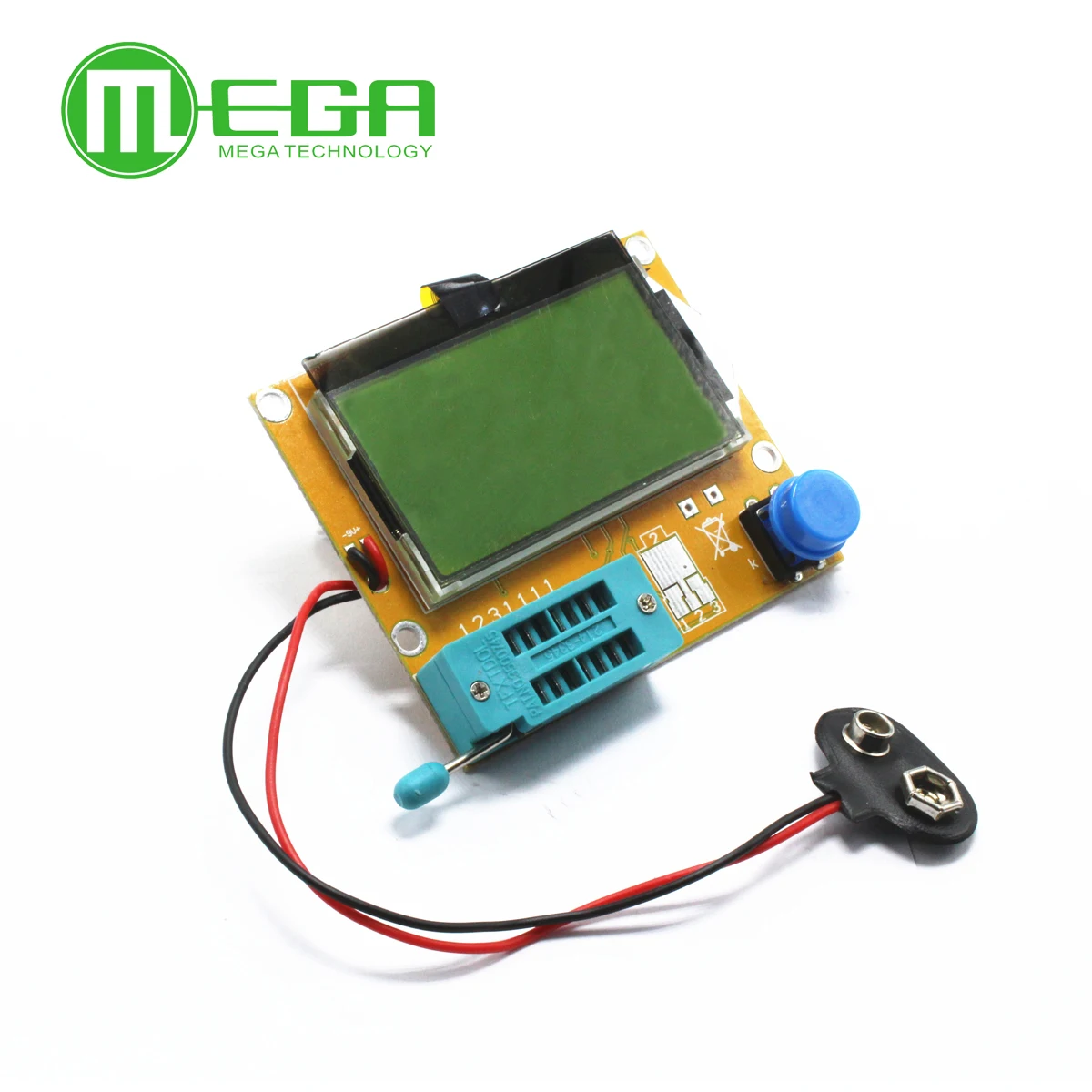 Diode Triode Capacitance ESR Meter MOS PNP LCR-T4 Transistor Tester LCD Display Mega328 Transistors Diodes With Acrylic Case