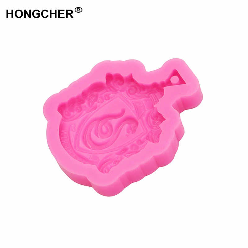 New Snake pattern fashion jewelry tag necklace pendant silicone mould, resin silicone mold handmade chocolate candy gadgets