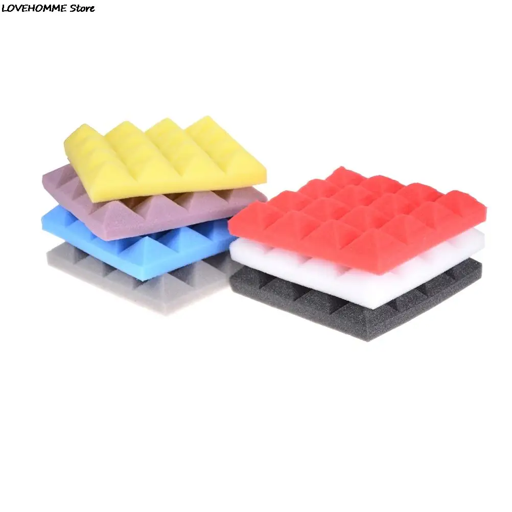 1pc colorful Soundproofing Foam Acoustic Foam Sound Treatment Studio Room Absorption Tiles Polyurethane foam