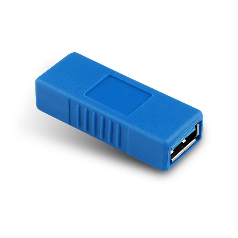USB3.0ประเภท A หญิงแปลงอะแดปเตอร์ปลั๊กต่อตัวเชื่อมต่อ USB 3.0 AF ไปยัง AF Connector