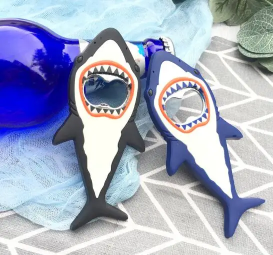 

Shark cartoon animal refrigerator glue opener