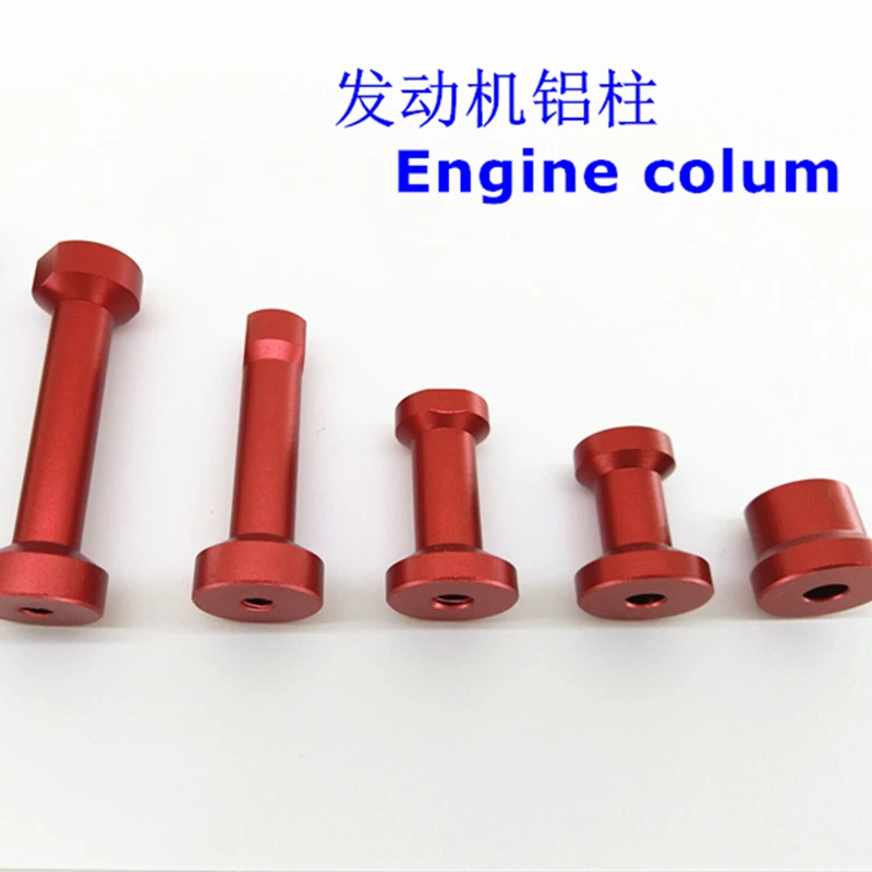 Engine mount aluminum column for RC airplane gasoline enginemotor socket