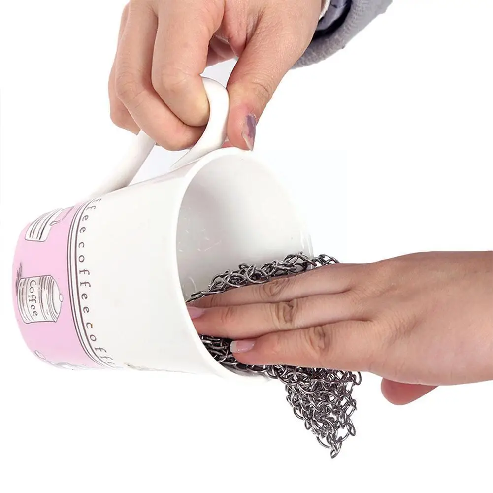 Steel Pot Net Metal Ring Net Kitchen Cleaning Pot Net Tableware Stain Nemesis Professional Stubborn Kitchen S6w2