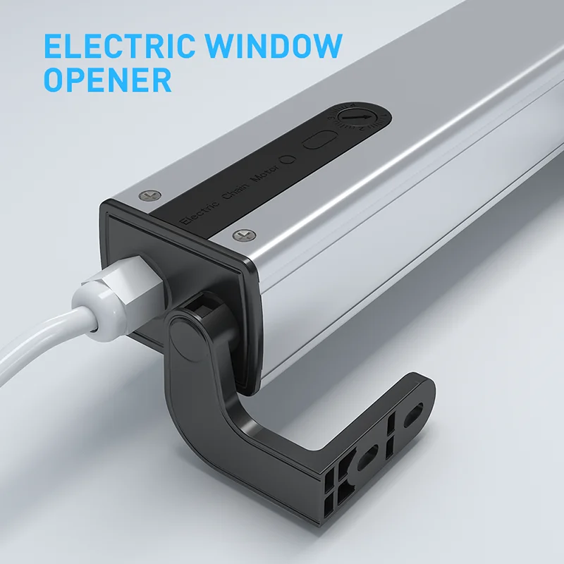 400mm Stroke Adjustable Electric Window Opener Closer Auto Open Awning Ceiling Trap Skylight Remote Control window Actuator